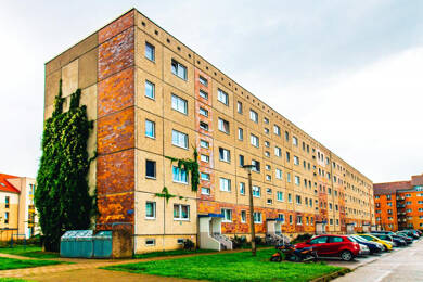 Wohnung zur Miete 448 € 3 Zimmer 61,8 m² 4. Geschoss Darßer Weg 6 Ostseeviertel Greifswald 17493
