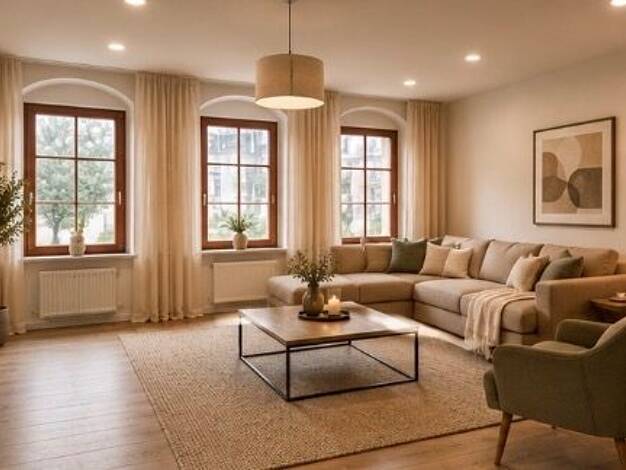 Wohnung zur Miete 893 € 4 Zimmer 130 m² 1. Geschoss Schwarzenberg Schwarzenberg/Erzgeb. 08340