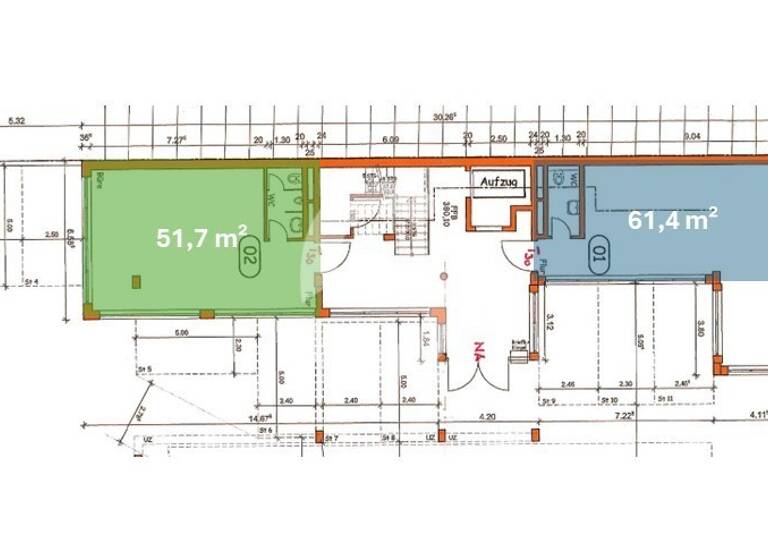 Bürofläche zur Miete provisionsfrei 11,20 € 1.501,5 m² Bürofläche teilbar ab 153,7 m² Eltingen Leonberg 71229