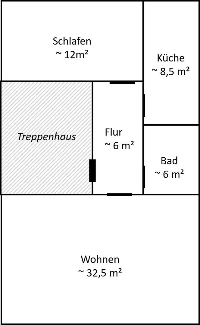 Wohnung zur Miete 645 € 2,5 Zimmer 68 m²<br/>Wohnfläche 3.<br/>Geschoss August-Bebel-Straße 13 Kahla 07768