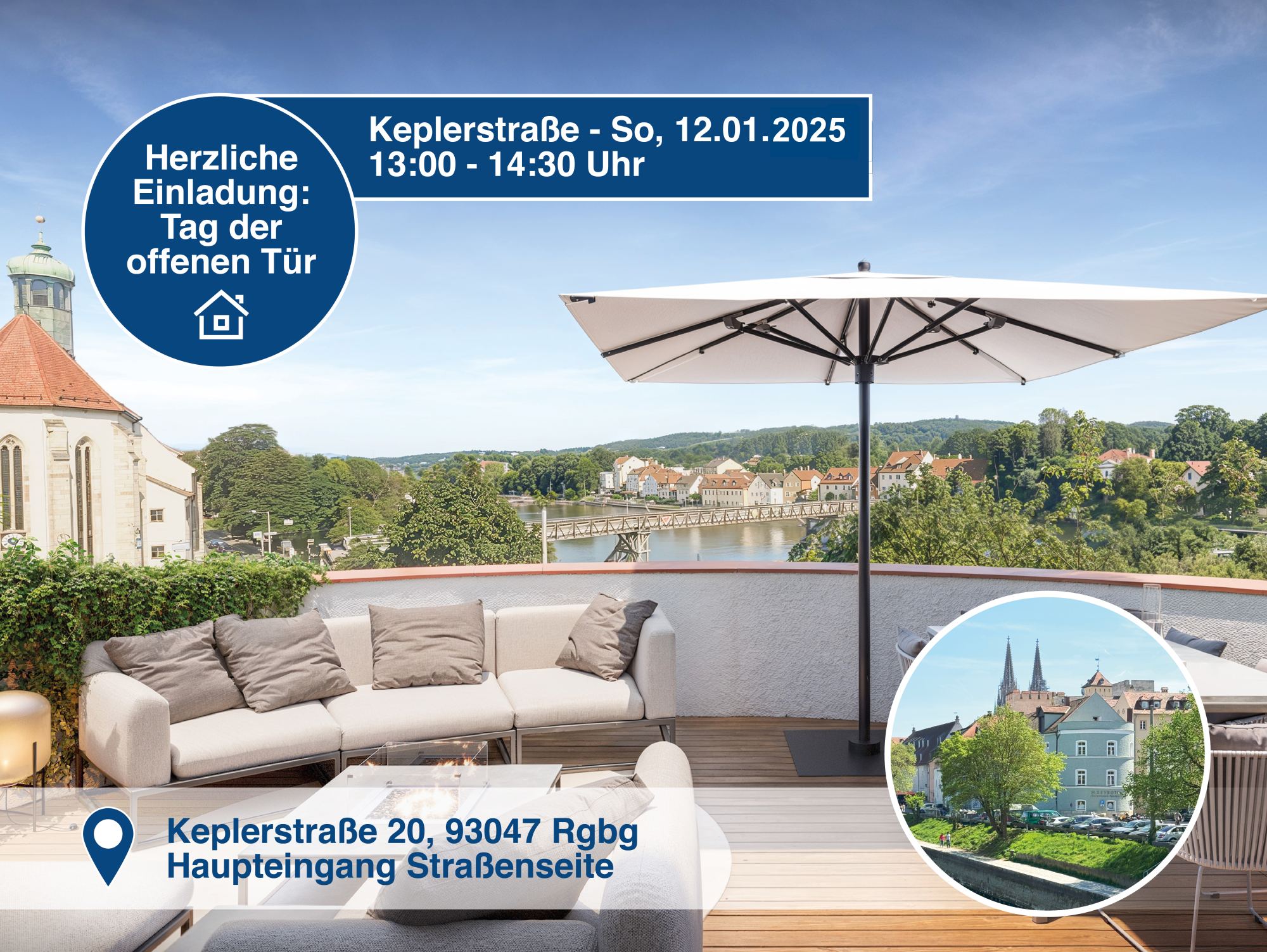 Wohnung zum Kauf provisionsfrei 169.900 € 1 Zimmer 14,8 m²<br/>Wohnfläche 2.<br/>Geschoss Zentrum Regensburg 93047