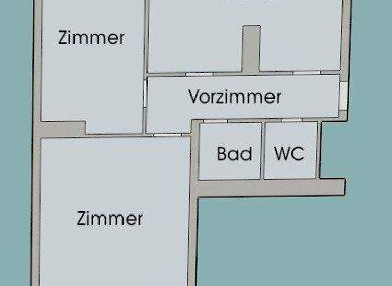 Wohnung zum Kauf 230.000 € 2 Zimmer 72 m² EG Baden 2500