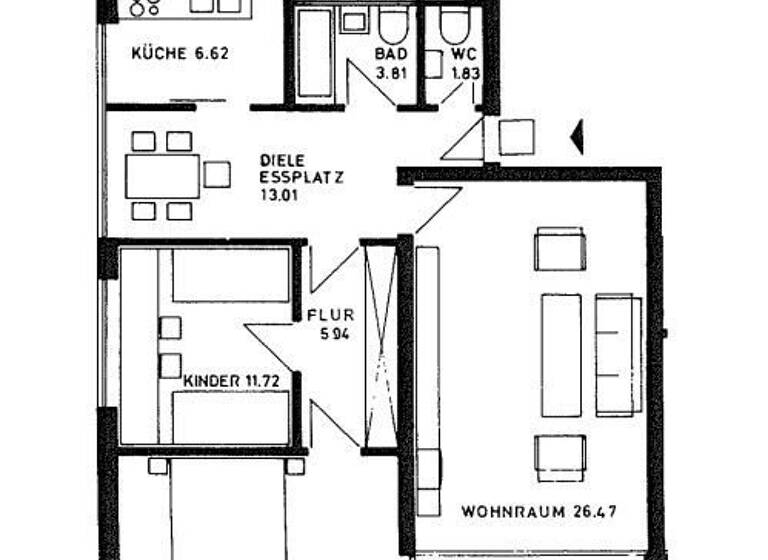 Wohnung zum Kauf 535.000 € 3 Zimmer 88,9 m²<br/>Wohnfläche 3.<br/>Geschoss Sperberweg 2 Krailling Krailling 82152