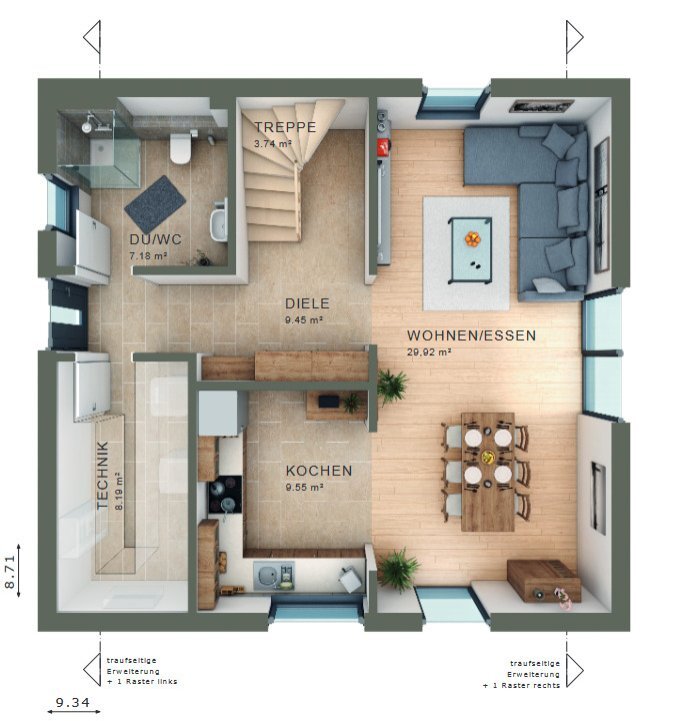 Einfamilienhaus zum Kauf provisionsfrei 664.105 € 5 Zimmer 136 m²<br/>Wohnfläche 580 m²<br/>Grundstück Ispringen 75228