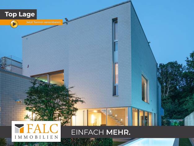 Villa zum Kauf provisionsfrei 3.550.000 € 6 Zimmer 438,1 m² 1.040 m² Grundstück frei ab sofort Wedau Düsseldorf 40489
