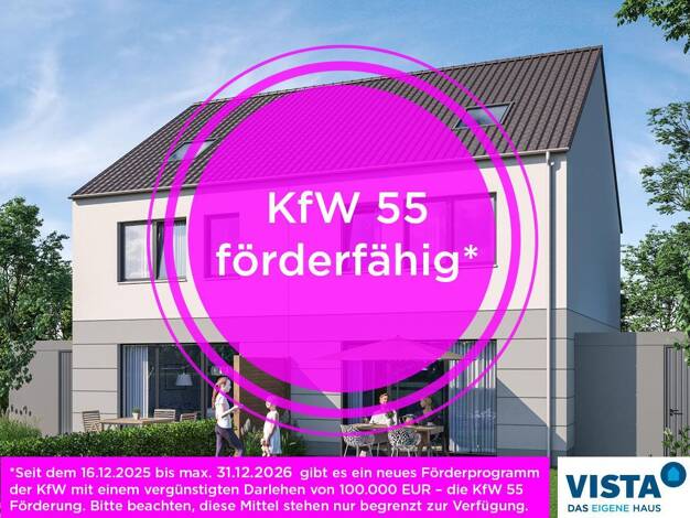 Doppelhaushälfte zum Kauf - Neubau 431.100 € 4,5 Zimmer 129 m² 209 m² Grundstück Gebgernstraße Langenlonsheim 55450