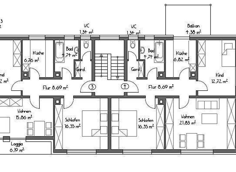 Mehrfamilienhaus zum Kauf 2.200.000 € 22 Zimmer 580 m² 680 m² Grundstück Oststadt Reutlingen 72764