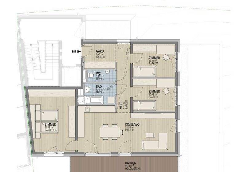 Wohnung zum Kauf - Erstbezug 746.752 € 98,1 m² Fiss 6533
