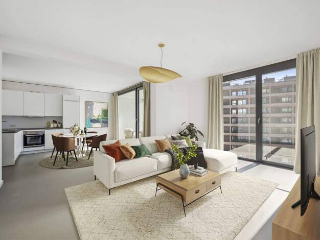 Wohnung zur Miete - Erstbezug 2.040 € 3 Zimmer 88,6 m² 4. Geschoss Heidestraße 39 Moabit Berlin 10557