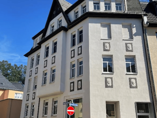 Wohnung zur Miete 320 € 2 Zimmer 57,8 m² frei ab sofort Theaterstraße 53a Glauchau 08371