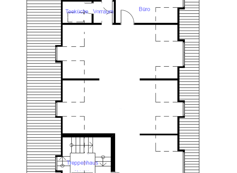 Bürofläche zur Miete provisionsfrei 750 € 4 Zimmer 75,8 m² Bürofläche Alter Steinweg 5 Innenstadt Zwickau 08056
