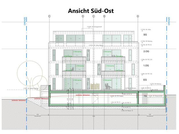 Wohnung zum Kauf - Erstbezug provisionsfrei 598.600 € 4 Zimmer 106,4 m² Trier-Nord Trier 54292