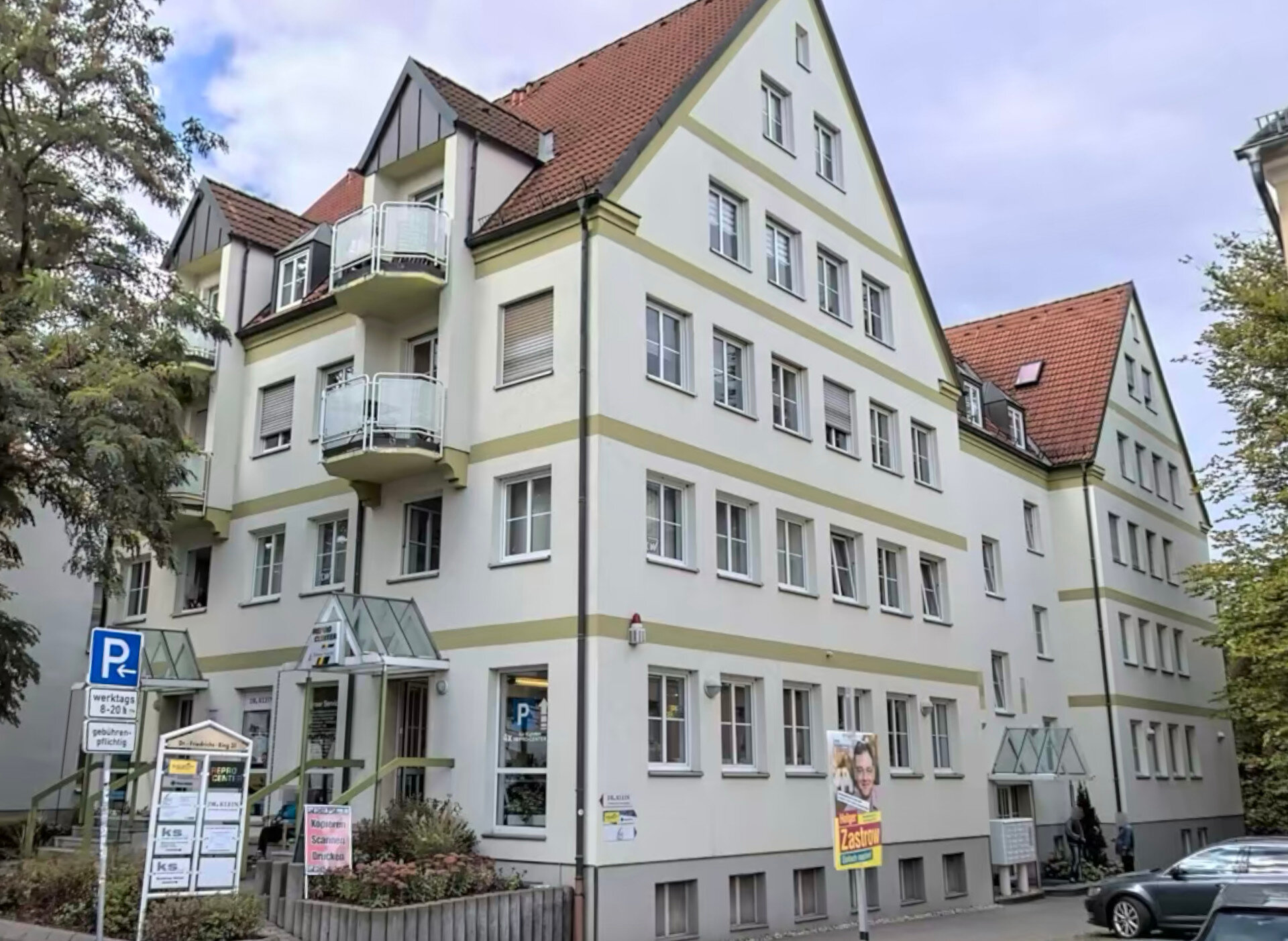 Wohnung zur Miete 330 € 2 Zimmer 45 m²<br/>Wohnfläche 2.<br/>Geschoss 01.03.2025<br/>Verfügbarkeit Dr.-Friedrichs-Ring 31 Mitte - Nord 122 Zwickau 08056