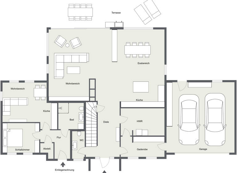 Einfamilienhaus zur Miete - Erstbezug 6.900 € 6 Zimmer 340 m² 1.720 m² Grundstück Maschen Seevetal-Maschen 21220