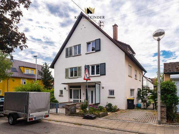 Doppelhaushälfte zum Kauf 399.000 € 5 Zimmer 107,3 m² 218 m² Grundstück Hoheneck Ludwigsburg 71642