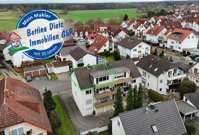 Wohnung zur Miete 810 € 3 Zimmer 81 m² Dachgeschoss, 2. Geschoss Ober-Roden Rödermark 63322