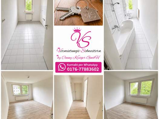Wohnung zur Miete 255 € 2 Zimmer 46,7 m² 4. Geschoss frei ab sofort Geibelstraße 107 Gablenz Gablenz 09127