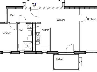 Wohnung zur Miete 767 € 3 Zimmer 71,4 m² 1. Geschoss St.-Franziskus-Straße 6 Eggolsheim Eggolsheim 91330