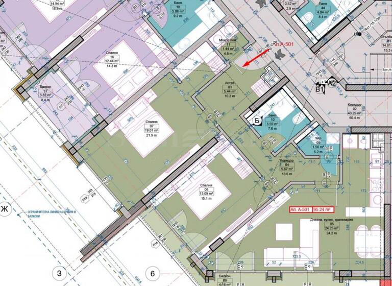 Studio zum Kauf 138.738 € 3 Zimmer 111 m² Bansko