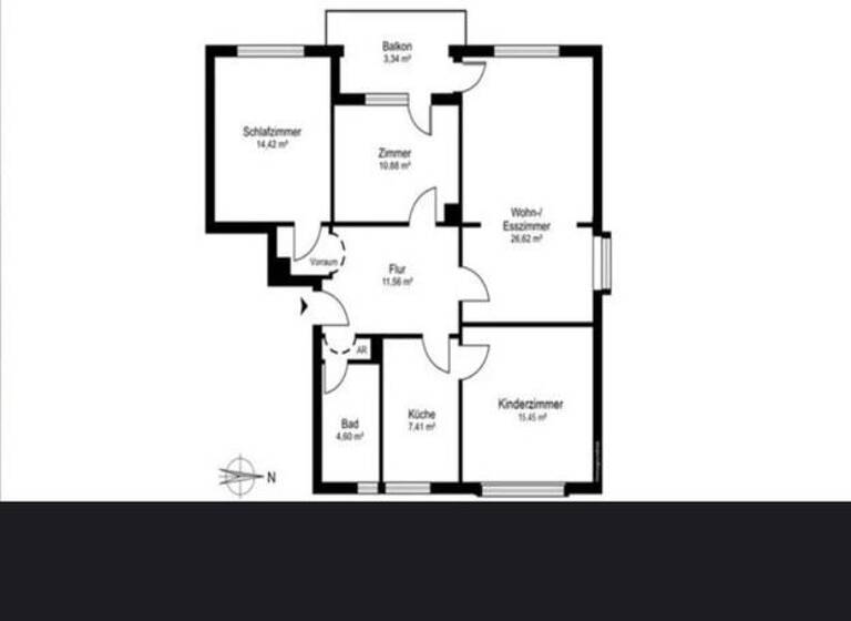 Wohnung zum Kauf provisionsfrei 230.000 € 4 Zimmer 95 m²<br/>Wohnfläche 1.<br/>Geschoss Tornescher Weg 84 Uetersen 25436