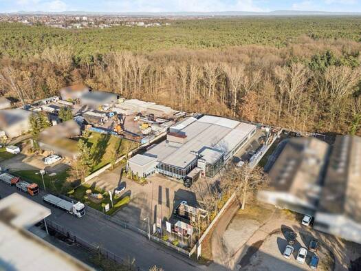 Produktionshalle zum Kauf als Kapitalanlage geeignet 2.480.000 € 1 Zimmer 2.170 m² 4.991 m² Grundstück Lachen-Speyerdorf Neustadt an der Weinstraße 67435