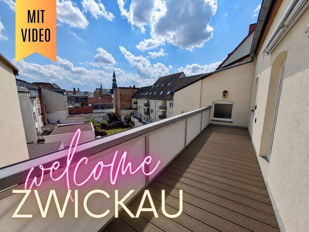 Wohnung zur Miete 520 € 4 Zimmer 83,7 m² 3. Geschoss Schumannplatz 8 Innenstadt Zwickau 08056