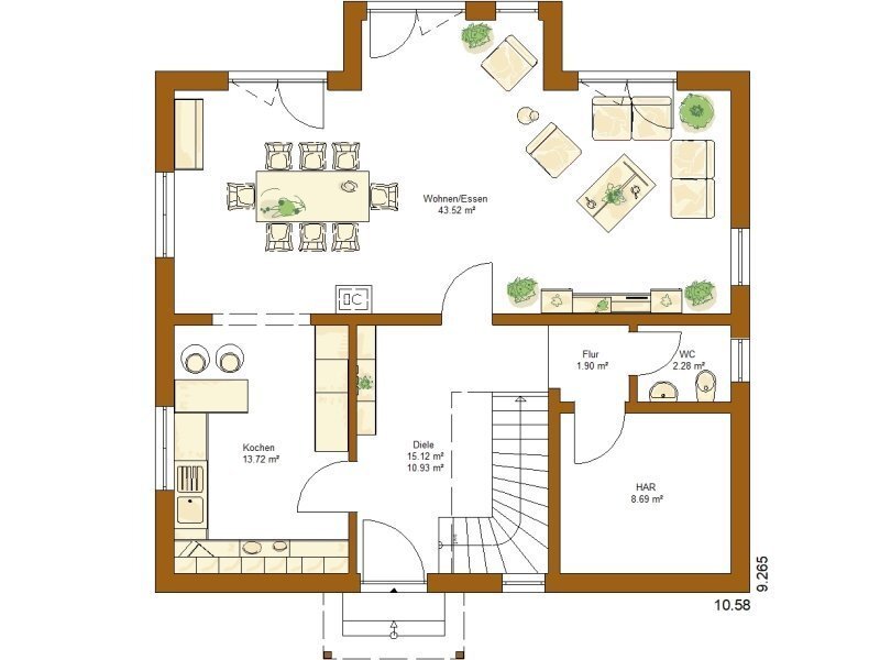 Einfamilienhaus zum Kauf provisionsfrei 455.000 € 5 Zimmer 165 m²<br/>Wohnfläche 705 m²<br/>Grundstück Einbach Buchen 74722