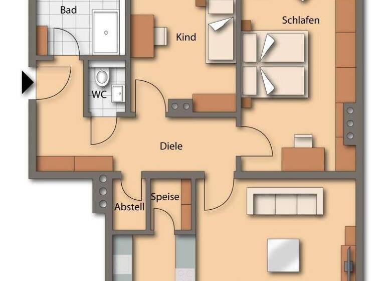Wohnung zum Kauf 775.000 € 3 Zimmer 98,4 m² Obergiesing München 81539
