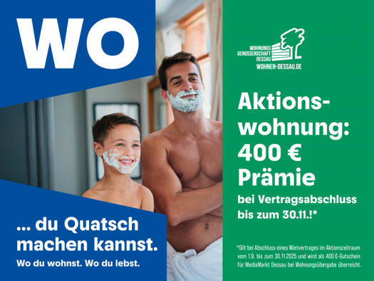 Wohnung zur Miete 255 € 3 Zimmer 68,6 m² 5. Geschoss Pappelgrund 30 Zoberberg Dessau-Roßlau 06847