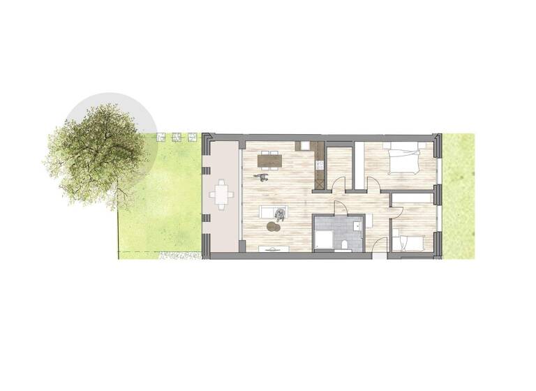 Wohnung zum Kauf 389.880 € 3 Zimmer 78 m² EG Soest 59494