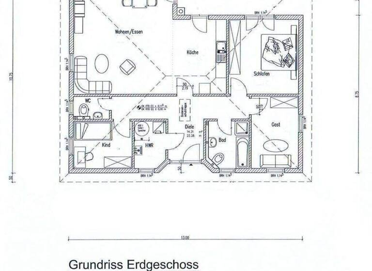 Haus zum Kauf 277.815 € 4 Zimmer 108 m² 700 m² Grundstück Franken Stralsund 18439