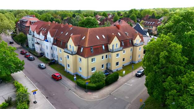 Wohnung zur Miete 495 € 2 Zimmer 59,6 m² Dachgeschoss, 4. Geschoss frei ab sofort Altschloßstraße 3 Bitterfeld Bitterfeld-Wolfen 06749