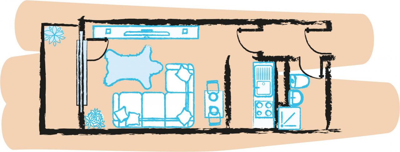 Wohnung zur Miete 155 € 1 Zimmer 28,6 m²<br/>Wohnfläche 3.<br/>Geschoss 01.02.2025<br/>Verfügbarkeit Brösestraße 2 Hohenstücken Brandenburg 14772