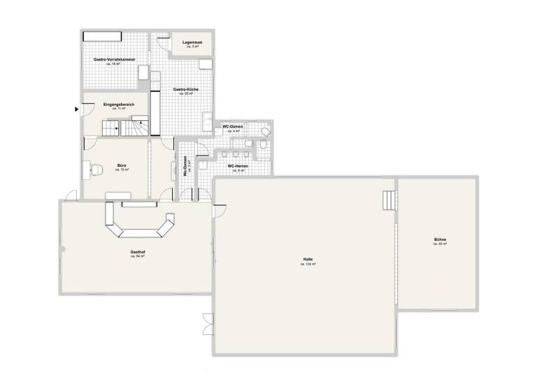 Restaurant zum Kauf provisionsfrei 399.000 € 1.680 m² Grundstück Lichtenberg Morsbach 51597