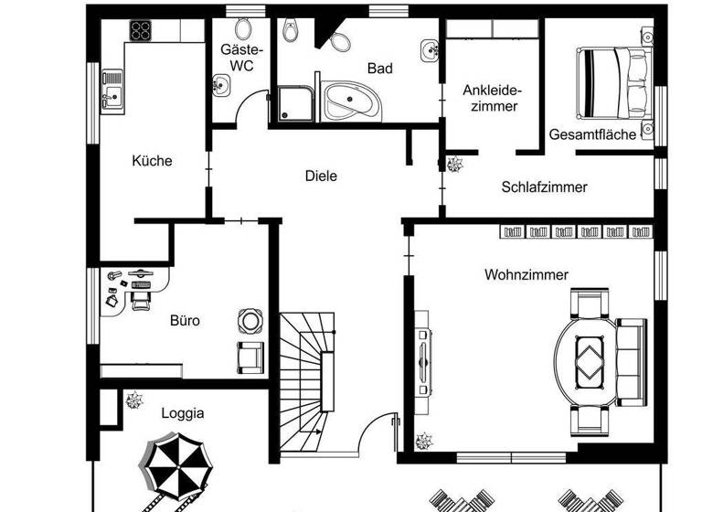 Einfamilienhaus zum Kauf 924.000 € 6 Zimmer 282 m² 913 m² Grundstück Erzhausen 64390