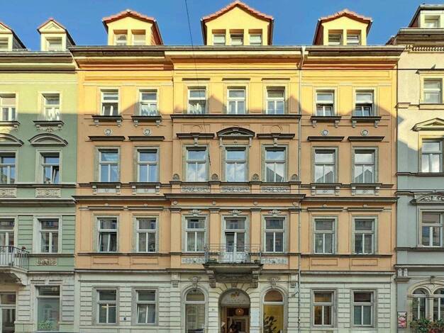 Wohnung zum Kauf provisionsfrei 176.700 € 1 Zimmer 58,9 m² 3. Geschoss Rothenburger Straße 18 Äußere Neustadt Dresden 01099