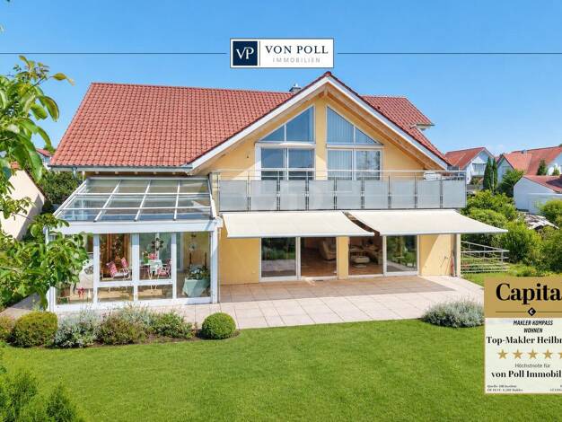 Einfamilienhaus zum Kauf 1.285.000 € 7 Zimmer 333,2 m² 939 m² Grundstück Kirchhausen Heilbronn 74078