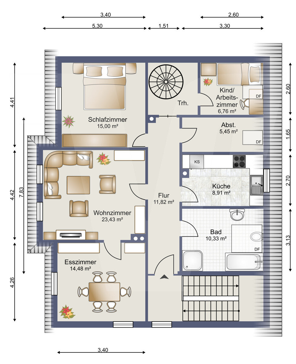 Wohnung zum Kauf 349.000 € 5 Zimmer 134,7 m²<br/>Wohnfläche Nördlingen Nördlingen 86720