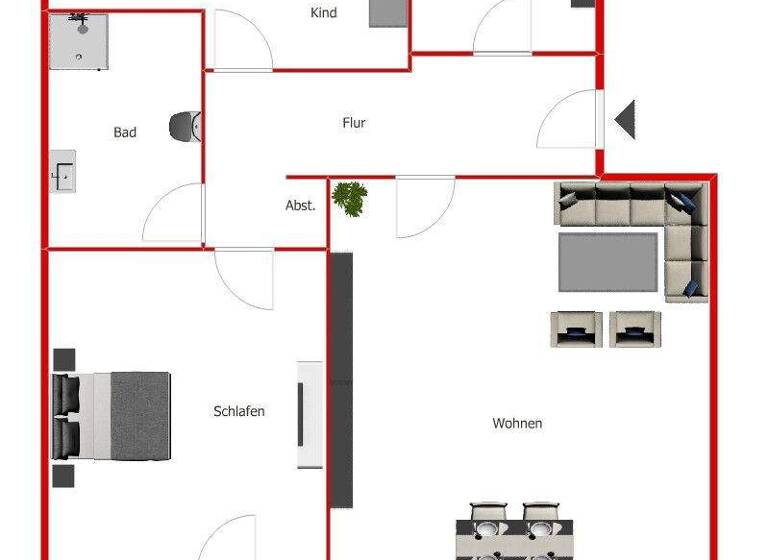 Wohnung zum Kauf 192.000 € 3 Zimmer 70,9 m² 6. Geschoss Rückingen Erlensee 63526