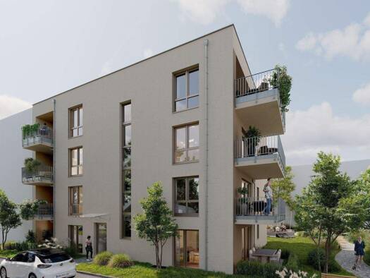 Wohnung zum Kauf - Neubau provisionsfrei 276.500 € 2 Zimmer 51,1 m² 2. Geschoss Schwäbisch Hall Schwäbisch Hall 74523
