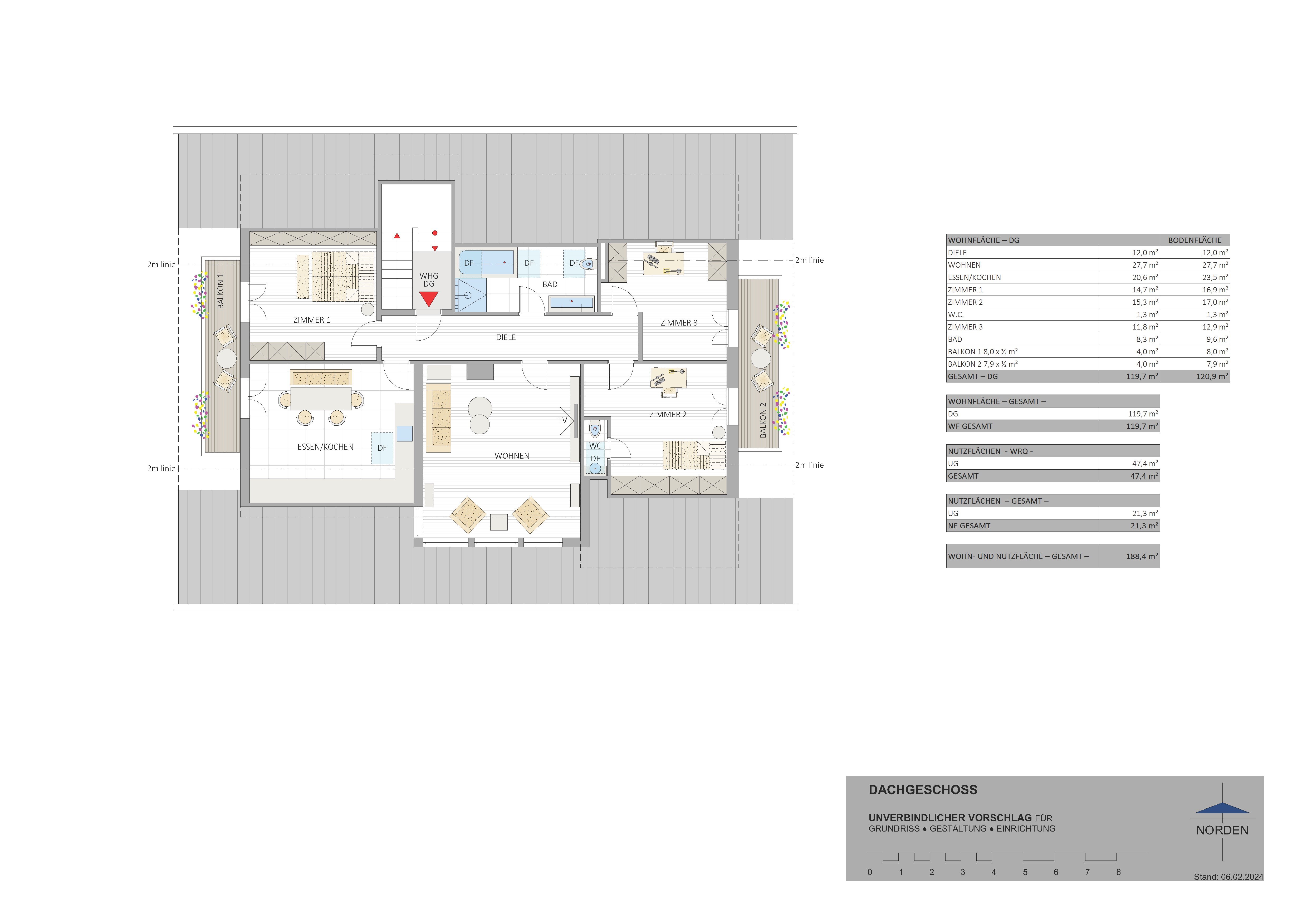 Wohnung zum Kauf 895.000 € 4 Zimmer 120 m²<br/>Wohnfläche Bad Wiessee Bad Wiessee 83707