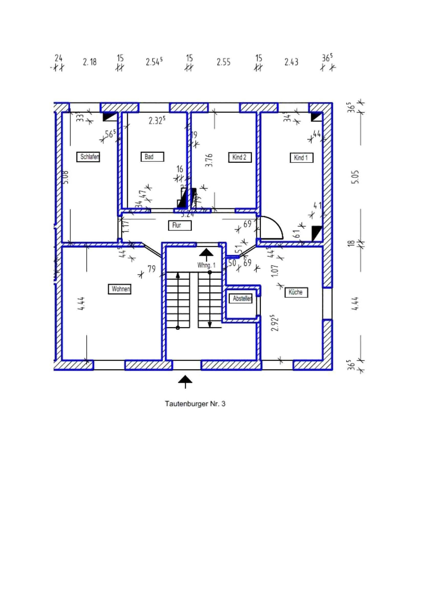 Wohnung zur Miete 540 € 4 Zimmer 86 m²<br/>Wohnfläche EG<br/>Geschoss Dorndorf-Steudnitz Dorndorf-Steudnitz 07774