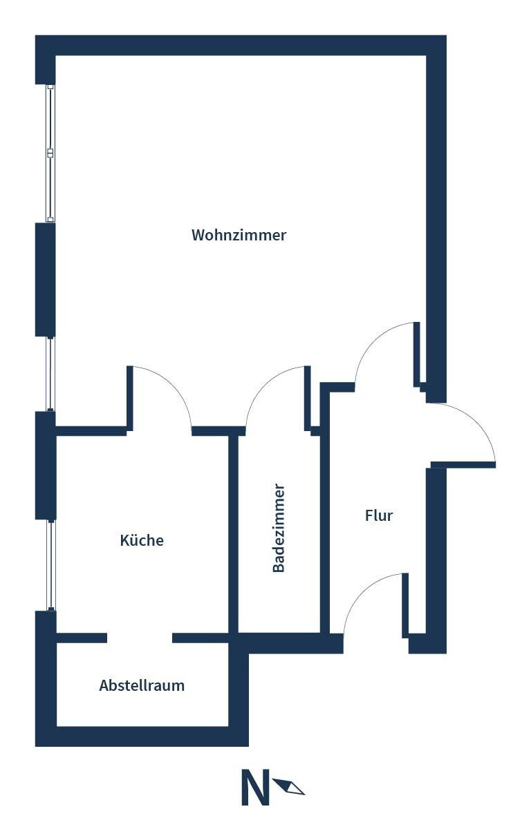 Wohnung zum Kauf 299.000 € 2,5 Zimmer 66 m²<br/>Wohnfläche EG<br/>Geschoss Reinickendorf Berlin 13407