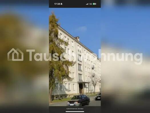 Wohnung zur Miete Tauschwohnung 285 € 1 Zimmer 30 m² 1. Geschoss Südvorstadt-Ost Dresden 01069