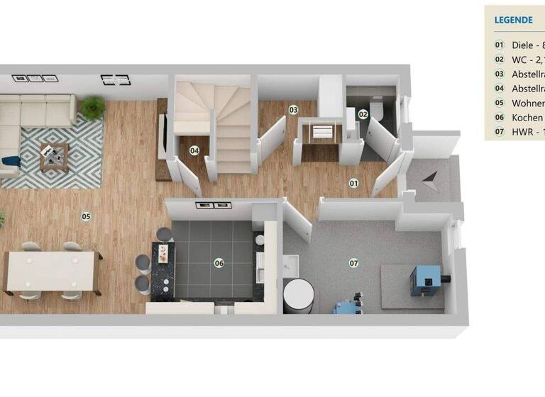 Reihenmittelhaus zum Kauf provisionsfrei 569.995 € 7 Zimmer 176 m² 209 m² Grundstück Dötzum Gronau 31028