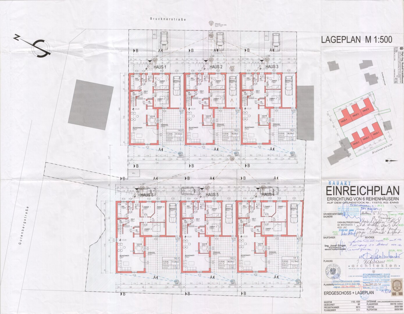 Bungalow zum Kauf 369.000 € 5,5 Zimmer 112 m²<br/>Wohnfläche 395 m²<br/>Grundstück Enns 4470