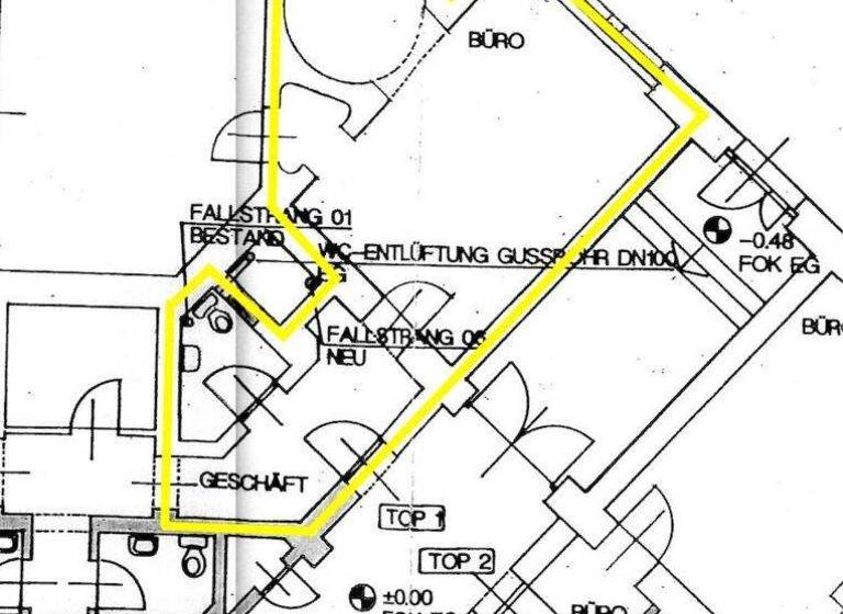 Büro zur Miete 479 € 2 Zimmer 38 m² Bürofläche Salzburg 5020