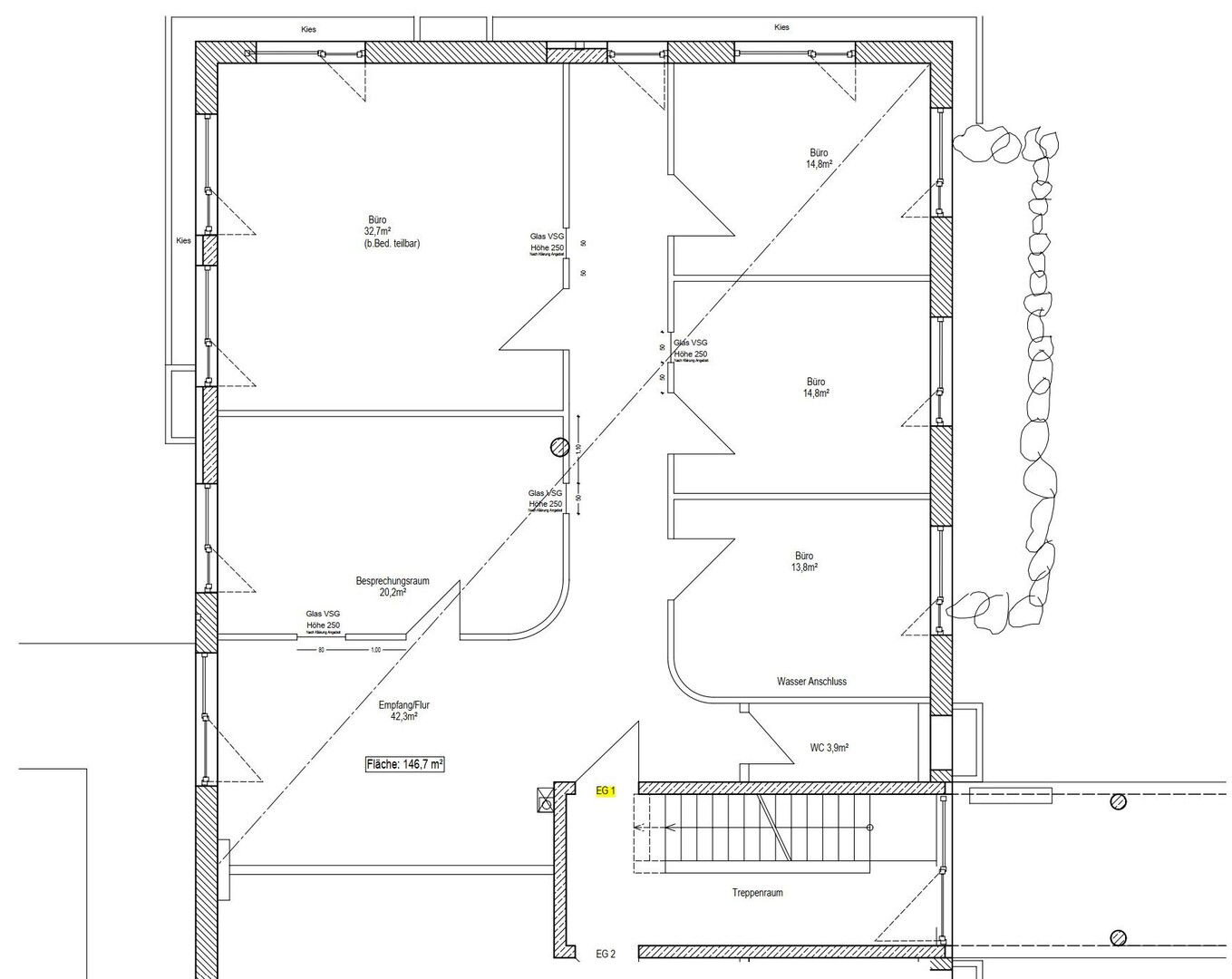 Bürofläche zur Miete provisionsfrei 1.715 € 143 m²<br/>Bürofläche Georg-Huber-Straße 8 Pöring Zorneding, Ortsteil Pöring 85604