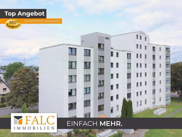 Wohnung zum Kauf 175.000 € 2 Zimmer 66 m² 5. Geschoss Friedrich-Wilhelms-Hütte Troisdorf 53840