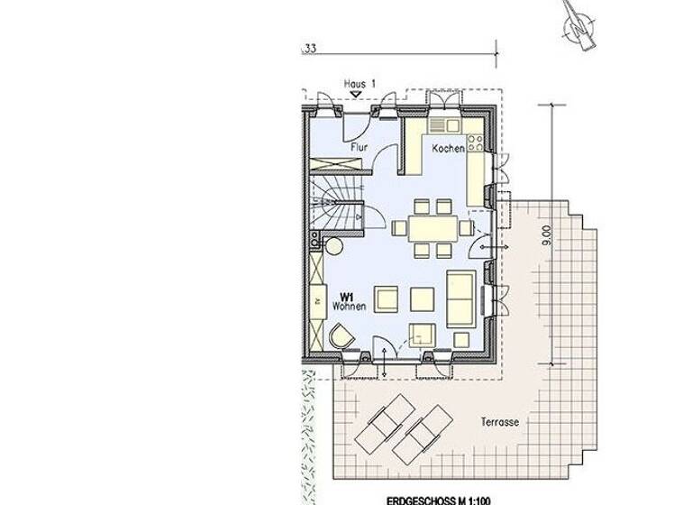 Doppelhaushälfte zum Kauf 1.050.000 € 5 Zimmer 153 m² 378 m² Grundstück Utersum 25938